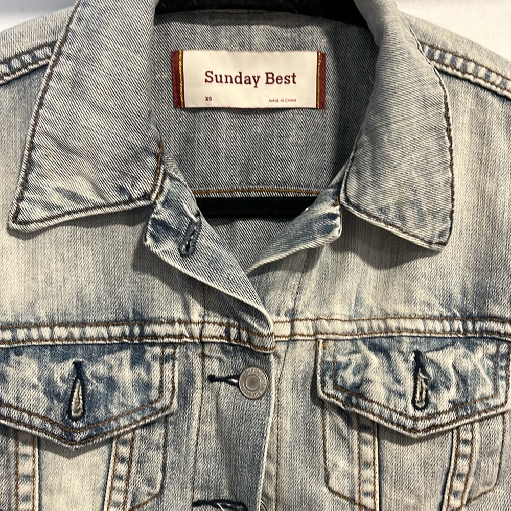Sunday best Denim Jacket - Picture 2 of 3